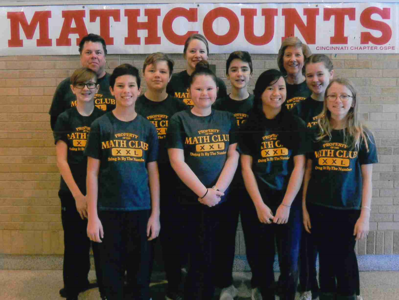 Math Counts team 2020